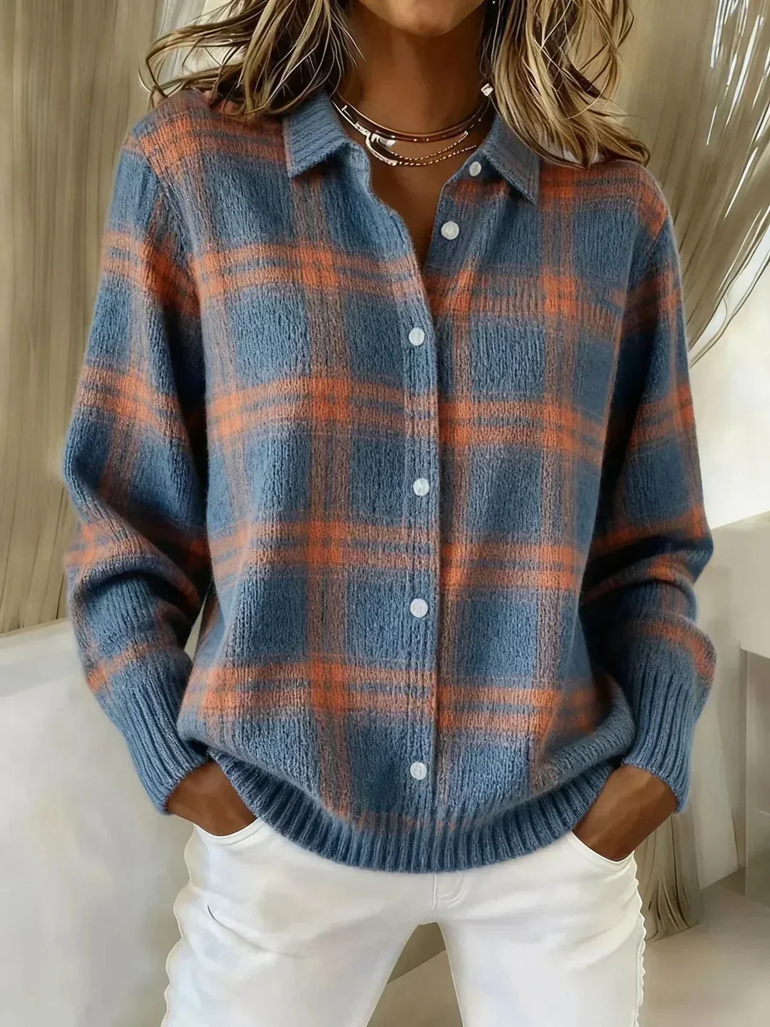 Blue Plaid / 5Xl