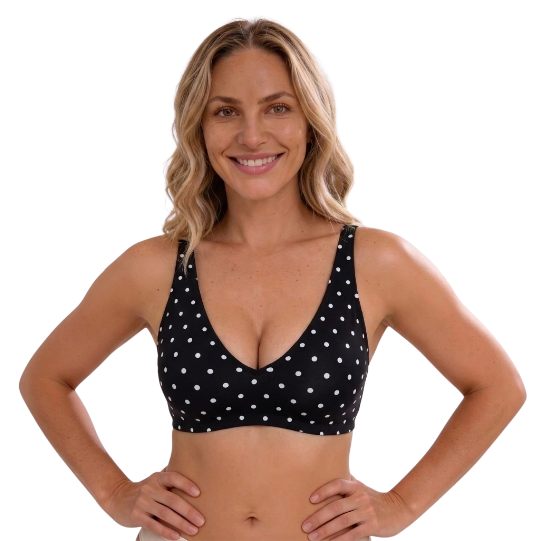 Black Polka Dot / 3XL