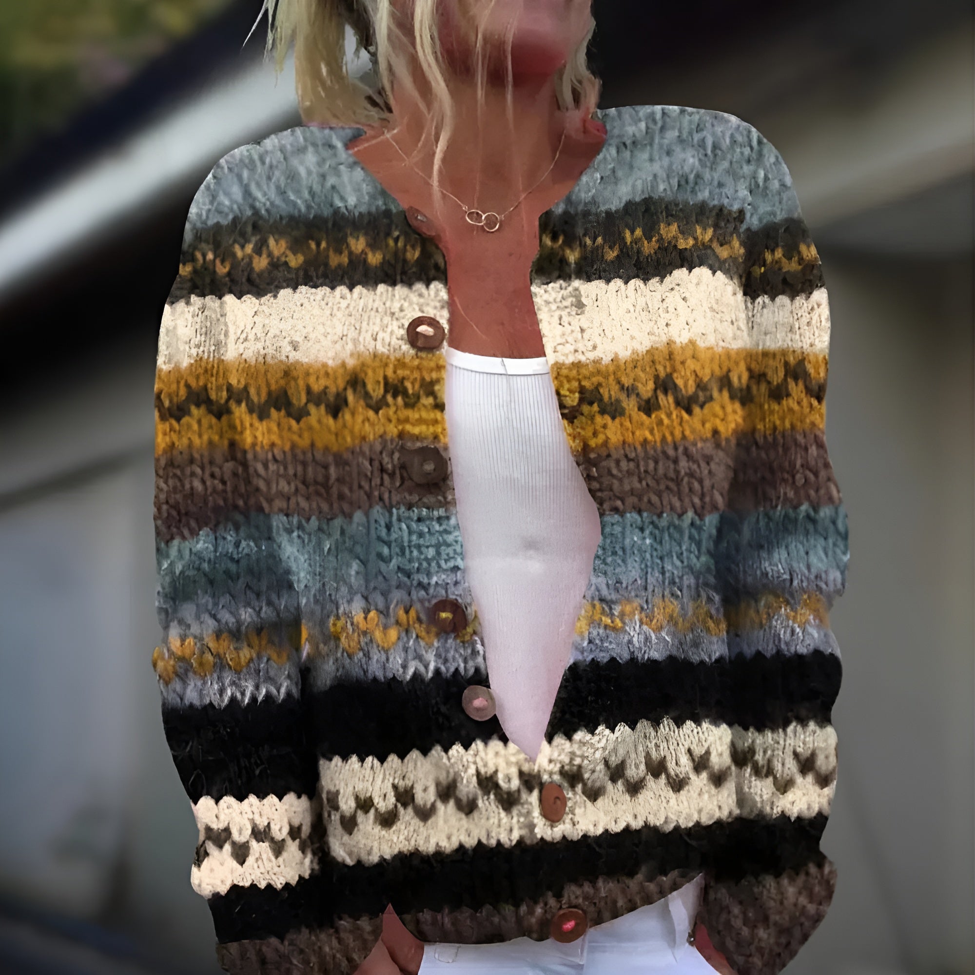 Blue Striped / 5XL
