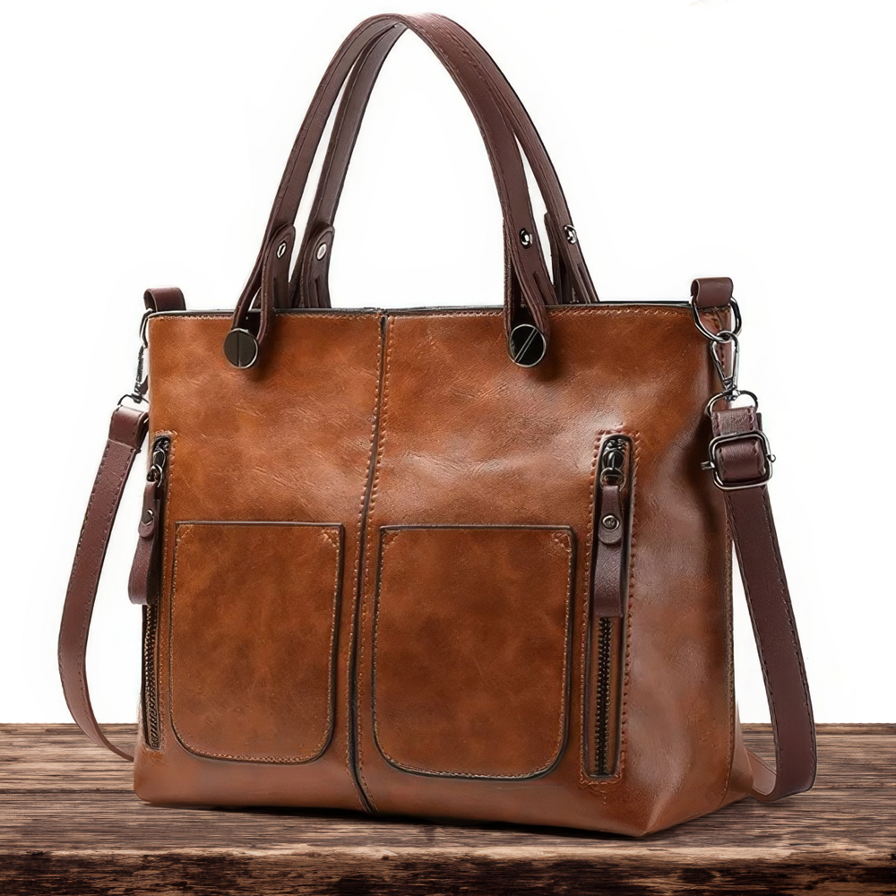 Brown / 31x26x11 cm (12.2 x 10.2 x 4.3 in)