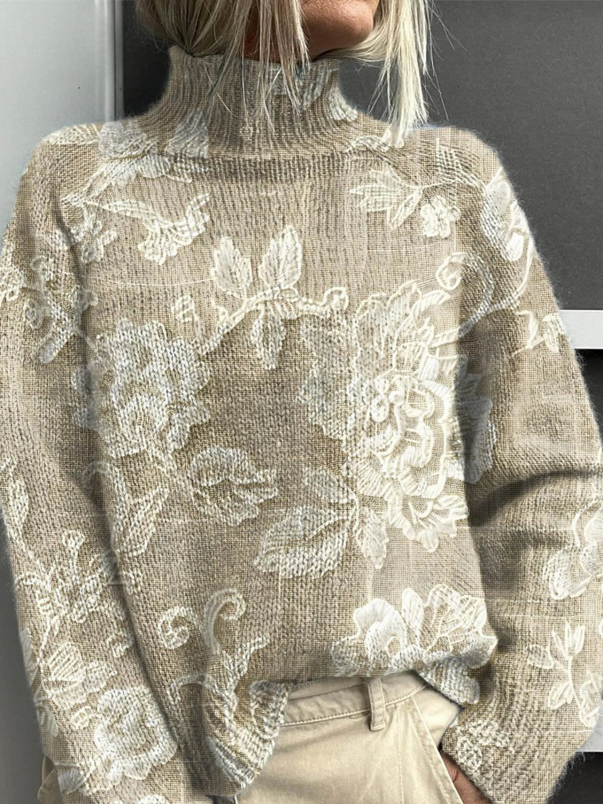 Beige / 3XL(24-26)