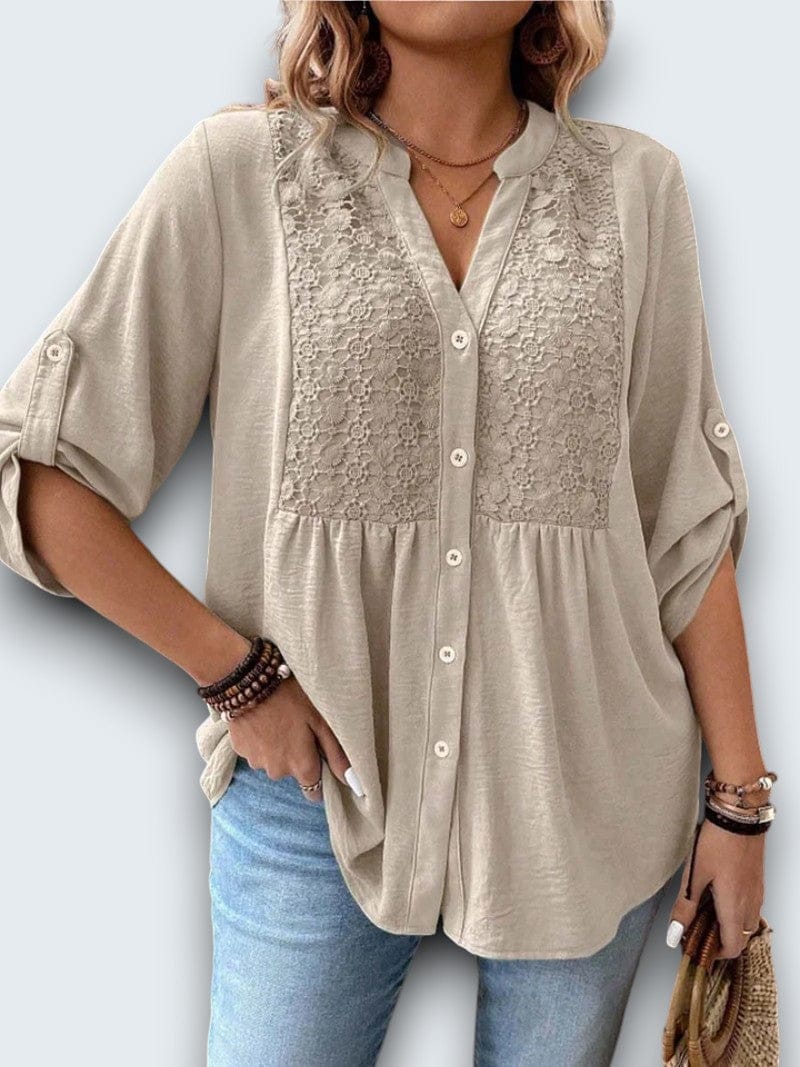 Beige / 5XL