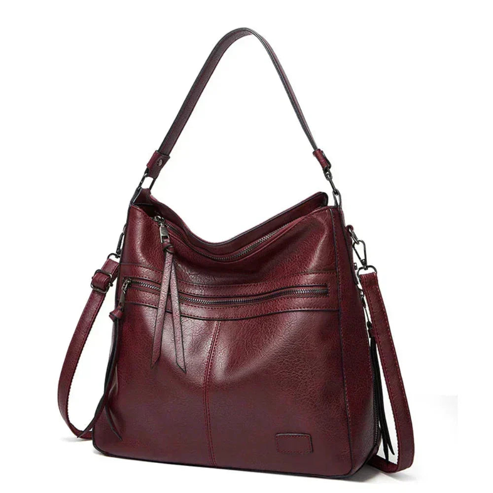 Burgundy / 33x33x13 cm (13.0 x 13.0 x 5.1 in)