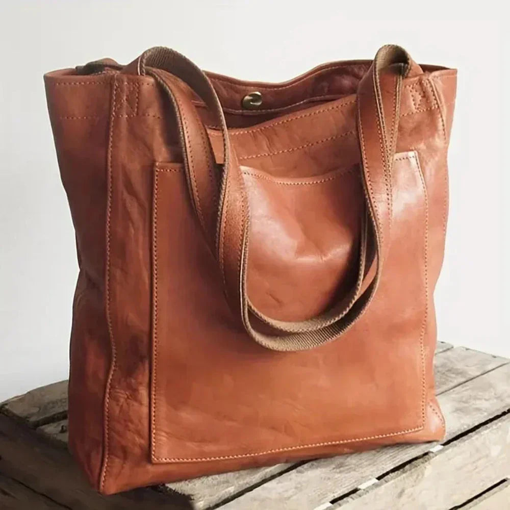 Brown / 36x41x14 cm (14.2 x 16.1 x 5.5 in)