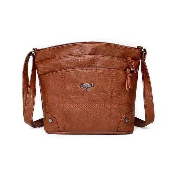 Brown / 23x21x10 cm (9.1 x 8.3 x 3.9 in)
