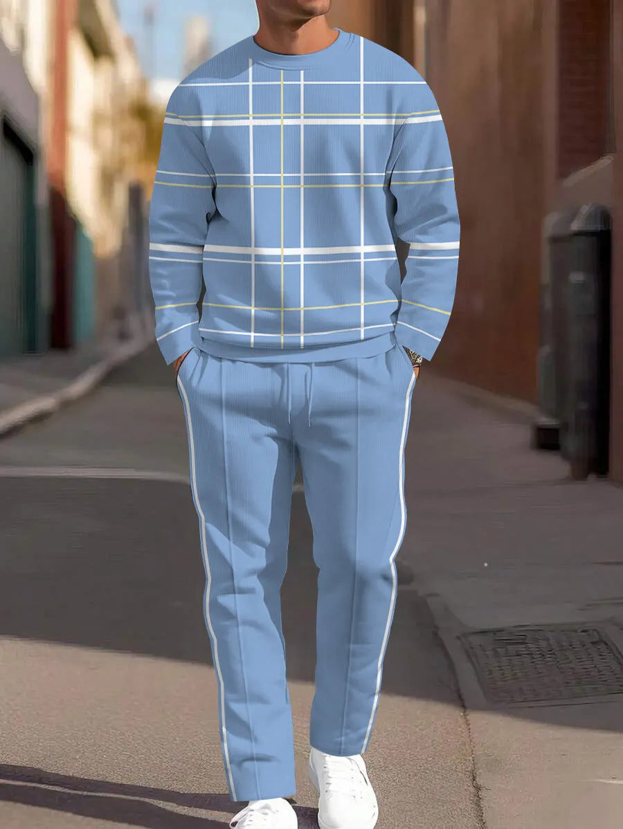 Blue Horizon check / 5XL
