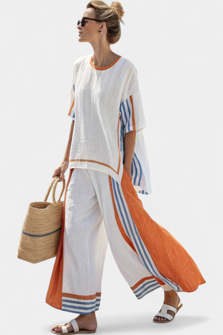 White-Orange / 4XL
