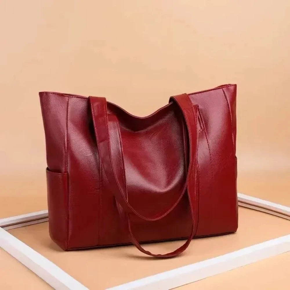 Burgundy / 40x28x12 cm (15.7 x 11.0 x 4.7 in)