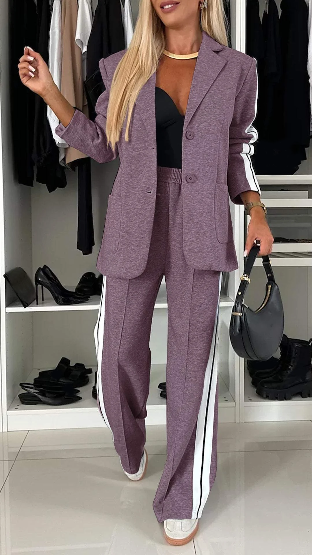 Purple / 5XL(US 22/UK 26)