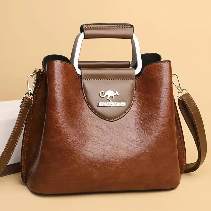Brown / 27.5x22x12.5 cm (10.8 x 8.7 x 4.9 in)