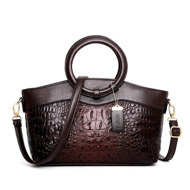 Dark Brown / 31x21x13 cm (12.2 x 8.3 x 5.1 in)