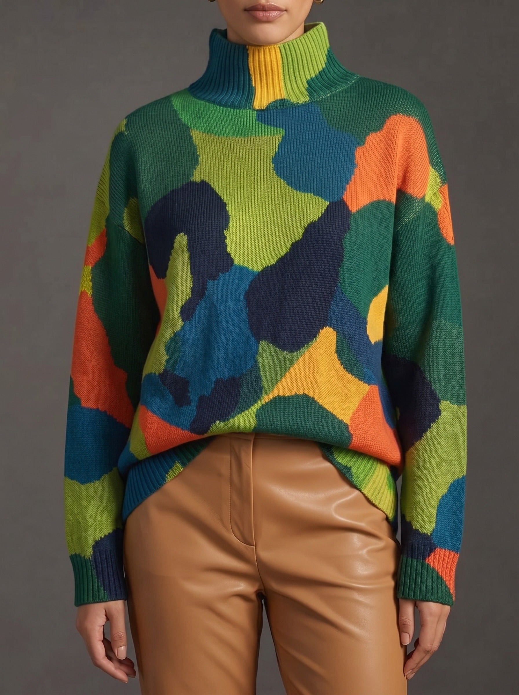 Abstract Color Block / 5XL